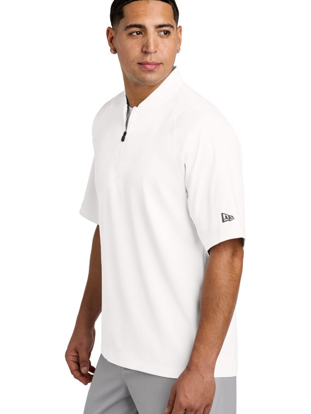 New Era Short Sleeve 1/4-Zip Jacket
